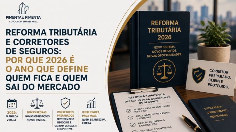 Reforma Tributária e Corretores de Seguros por que 2026 é o ano que define quem fica e quem sai do mercado